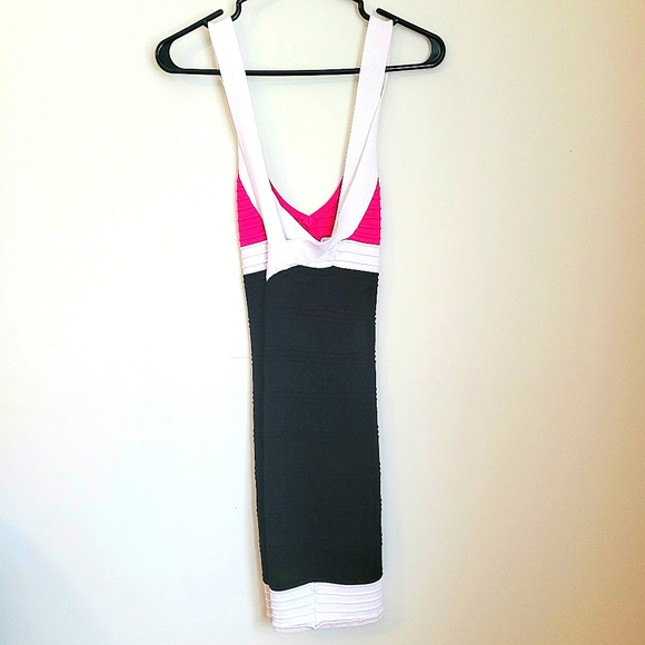 Elegent Pink & Black dress - Picture 2 of 2